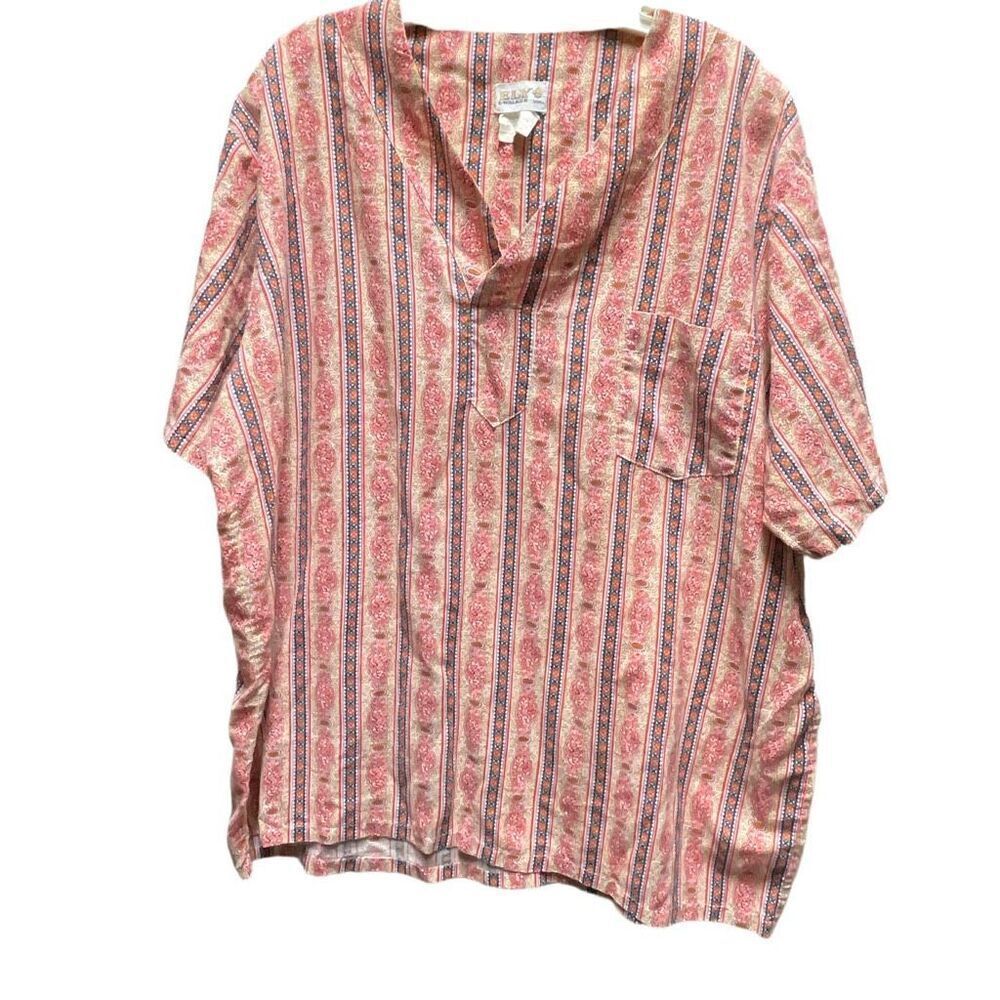 Vintage Ely & Walker USA size XL MEN’s pullover Western shirt
